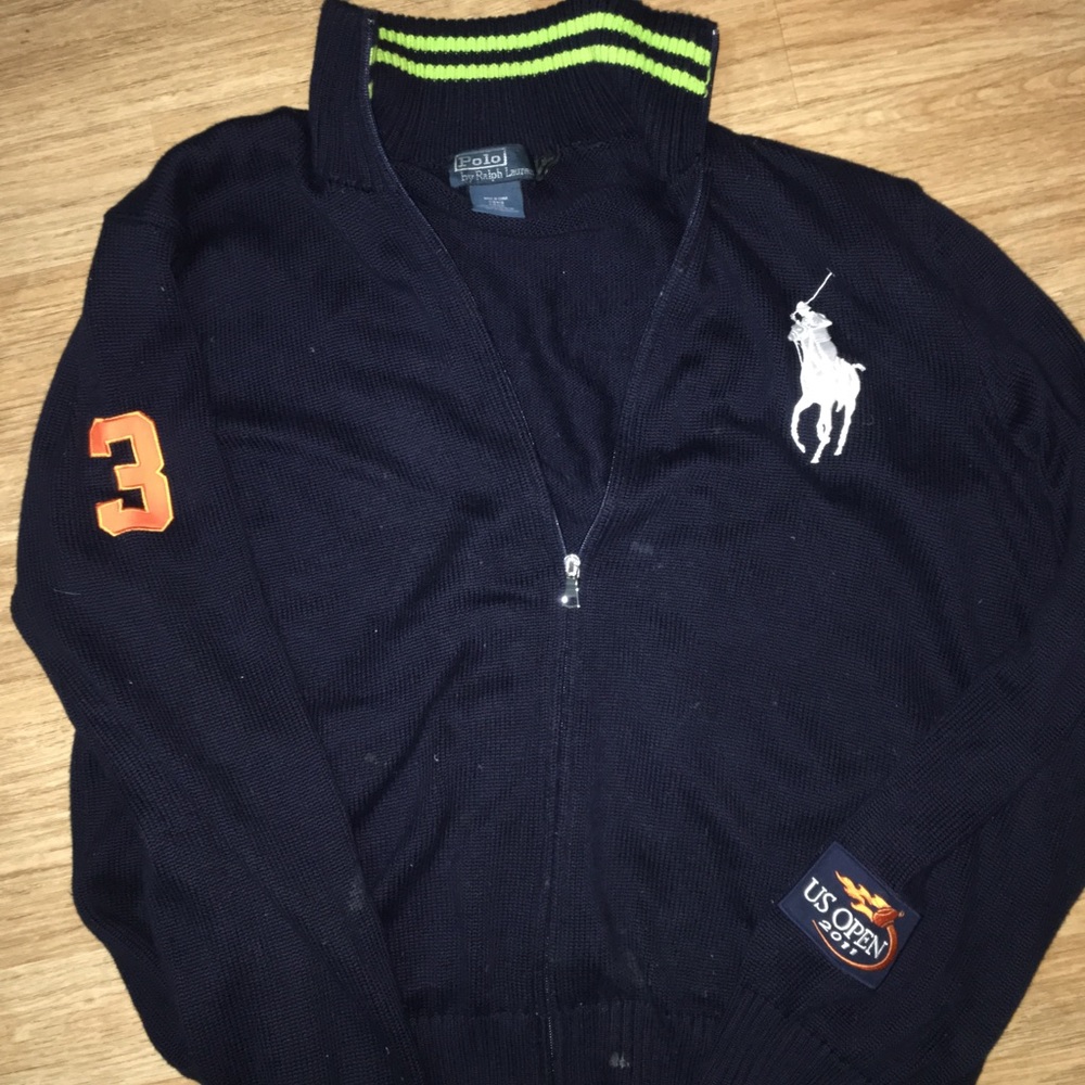 U.S. open 2011 polo by Ralph Lauren Zip Down